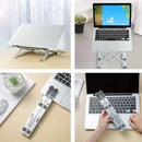 Suporte De Alumínio Ajustável para Notebook
